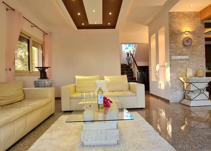 Vila Del Mar Heated Pool Mazotos